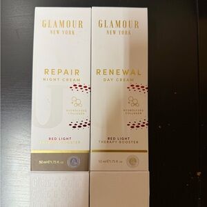 Glamour New York Repair Night Cream - White and Gold